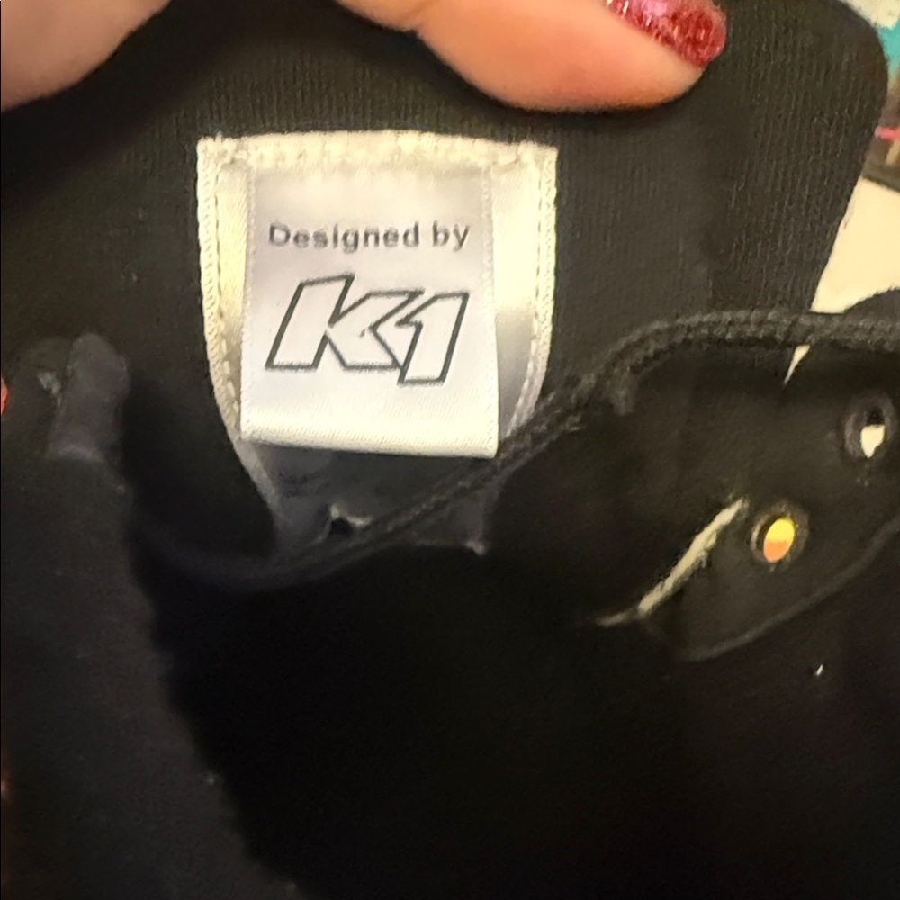 K1 Black Racing Shoes - Picture 6 of 7